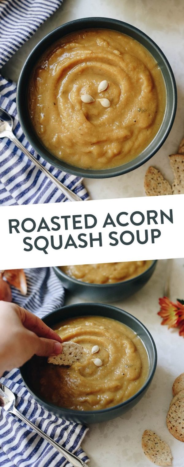 Acorn Squash Soup Recipe [Vegan] The Healthy Maven