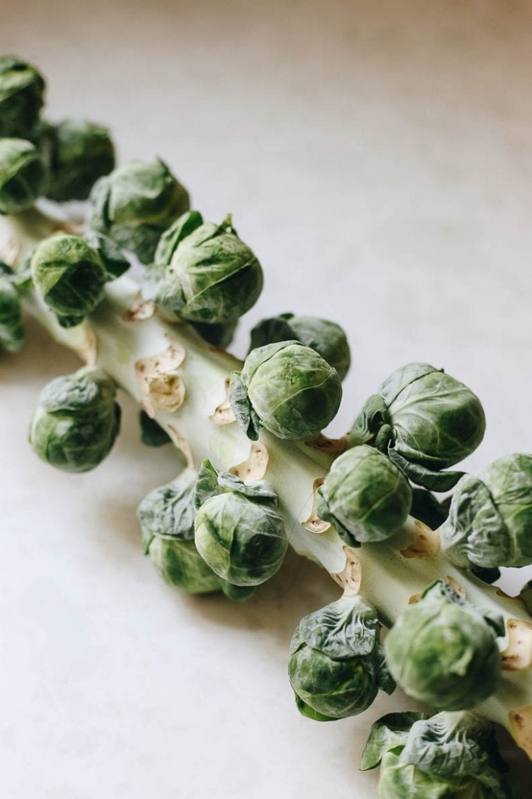 Roasted Brussels Sprouts Farro Salad The Healthy Maven