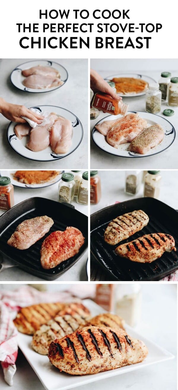 How to Cook Juicy Stove Top Chicken Breast The Healthy Maven