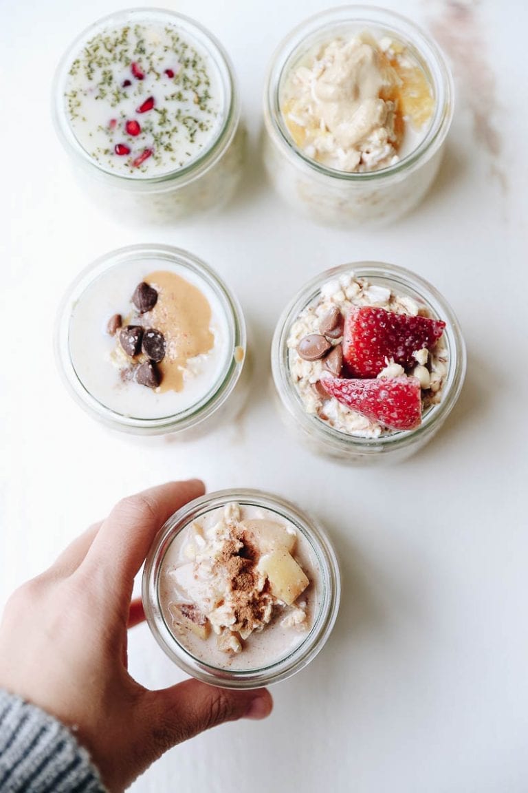 5 Healthy Overnight Oat Jars (That You Haven't Tried Before!) The