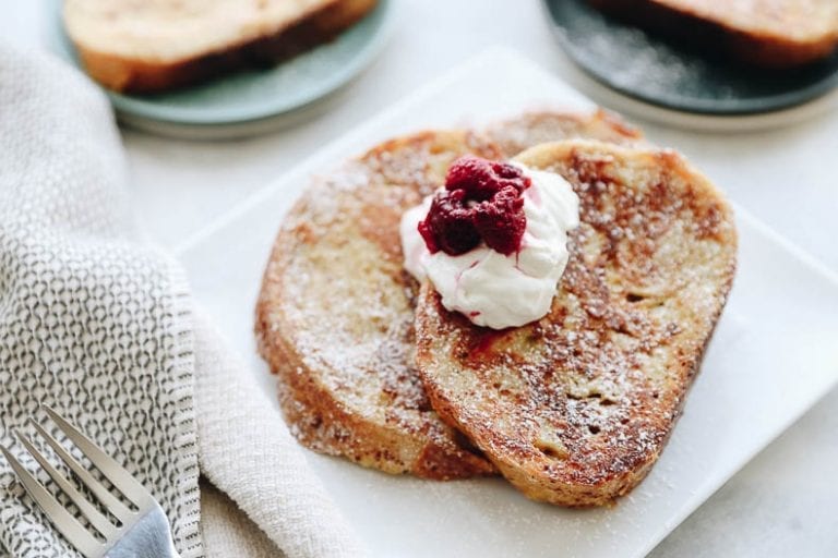 A healthy french toast recipe for your next breakfast or brunch get-together