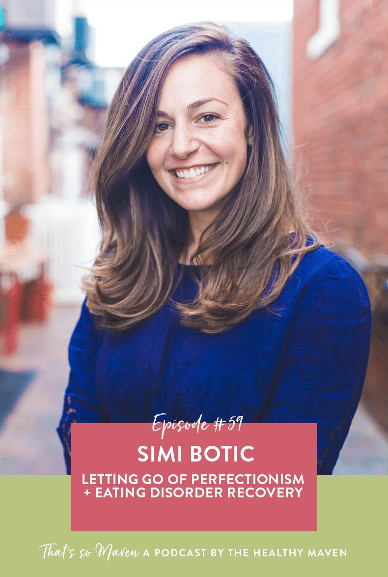Episode #59 of the That's So Maven podcast with Holistic Health Coach Simi Botic.
