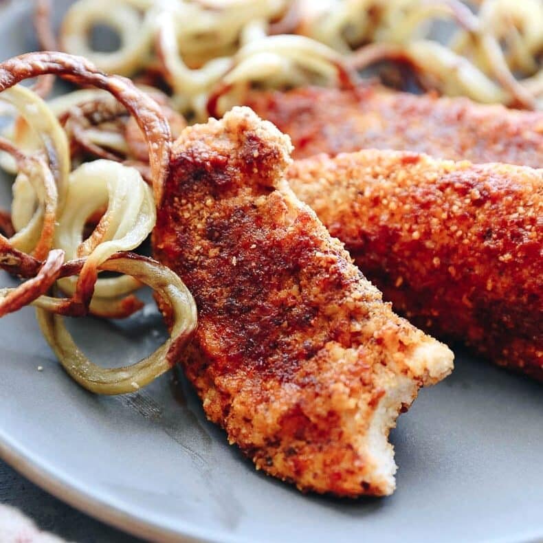 Baked Buffalo Chicken Fingers The Healthy Maven