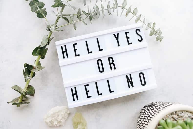 It's hard to say no in a world of saying yes. But truthfully, the art of saying no, really is the art of saying yes. This article breaks down some tips and tricks on deciding when to say no and best practices for how.