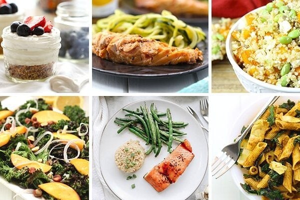 Summer is just around the corner! Welcome it by making one of these 12 healthy summer recipes. Using fresh produce from asparagus to perfectly ripe peaches, these 12 healthy summer recipes will keep you full all season long.