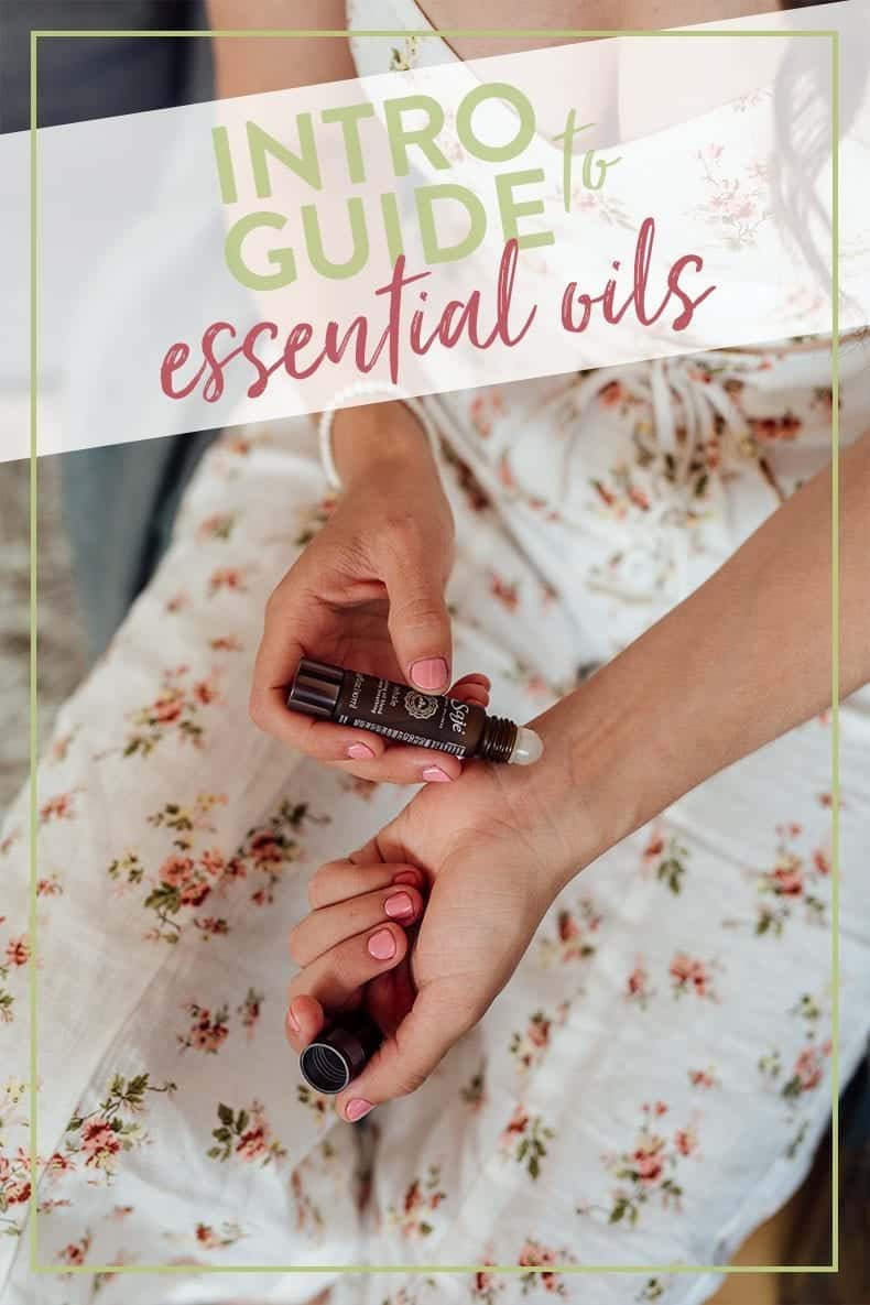 Have you wanted to start using essential oils but don't know where to start? In this intro guide to essential oils, we're sharing what makes these oils "essential", how to use them safely and everything you need to know about these powerful oils.