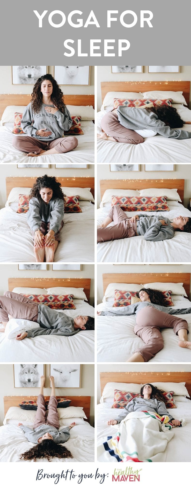 Yoga For a Better Night's Sleep - The Healthy Maven