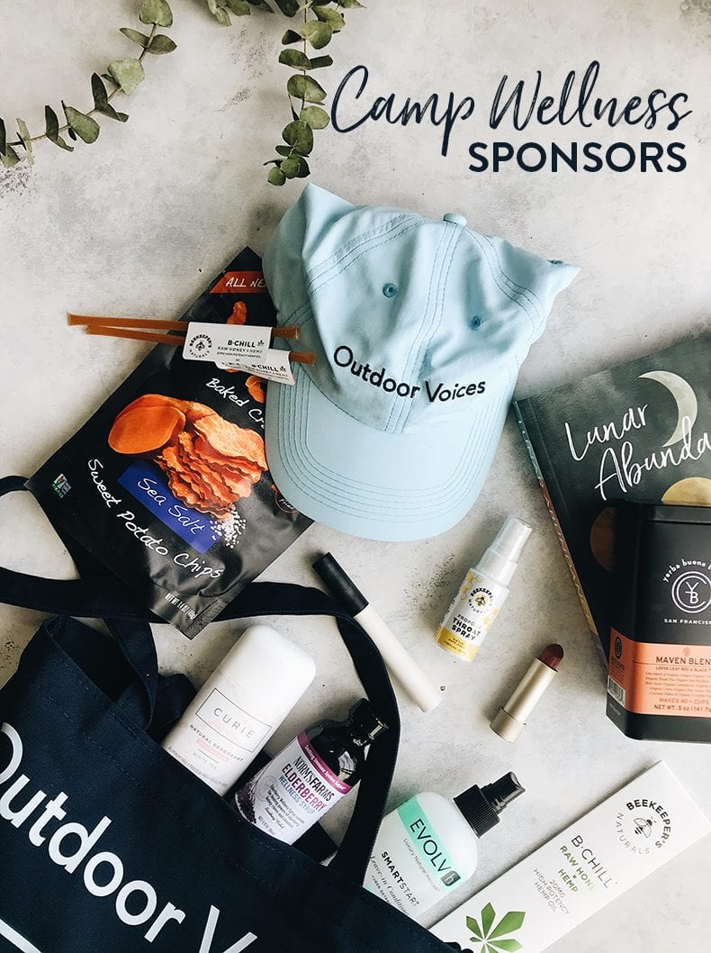 Camp Wellness is right around the corner and the weekend wouldn't be as incredible as it is without all these Camp Wellness Sponsors. Here's what you'll get in the swag bag!