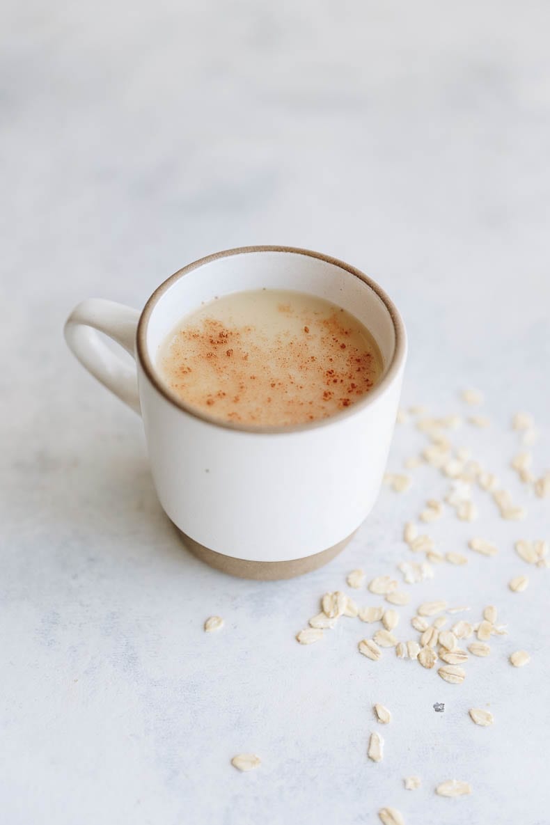 How To Make An Oat Milk Latte [ 3 ways ] - The Healthy Maven