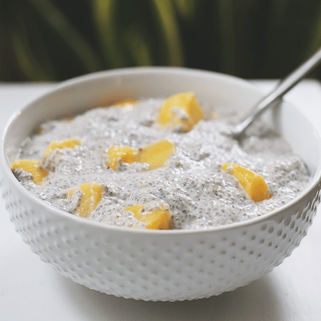 Mango Coconut Chia Pudding