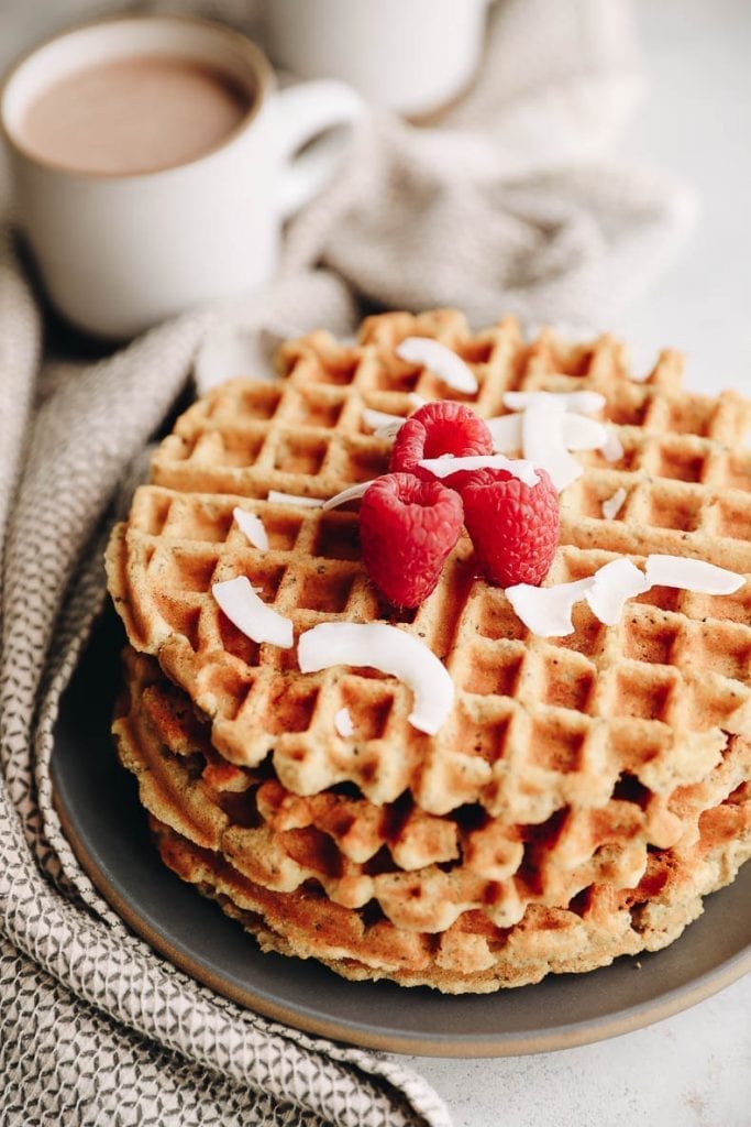 Coconut Waffles – Vegan and Gluten-Free