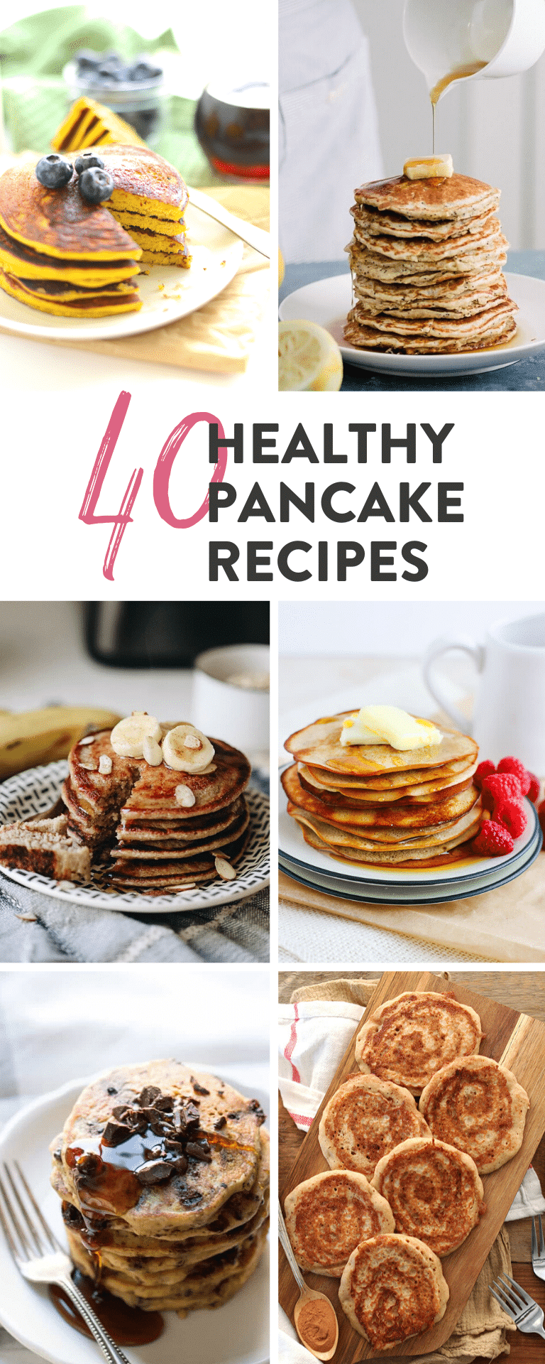 The Ultimate Healthy Pancake Recipe Round-Up - The Healthy Maven