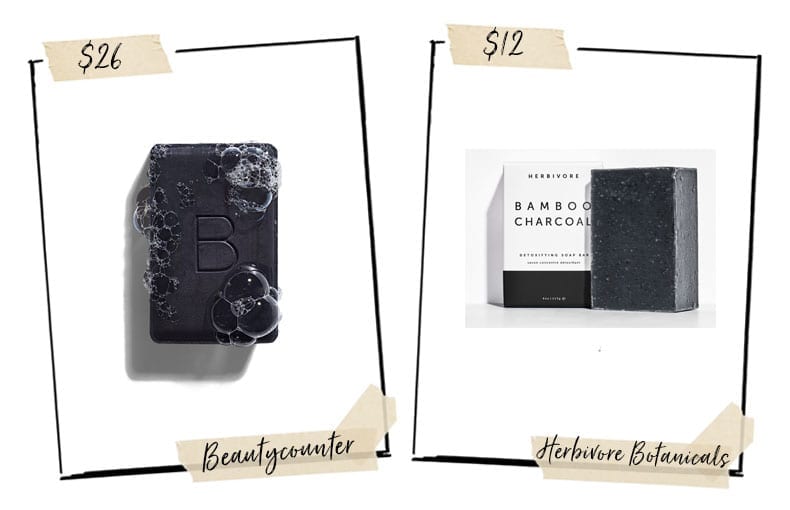 Looking for cheaper + cleaner alternatives to beautycounter? Here is a cheaper and cleaner option for the charcoal bar #beautycounter