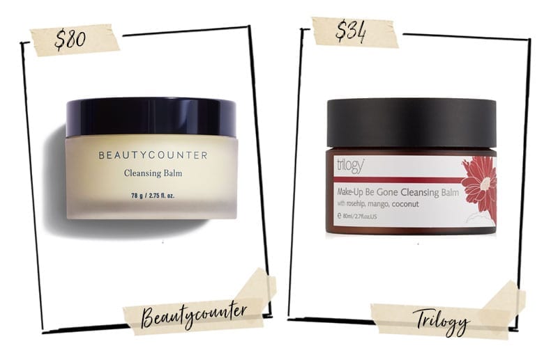 Looking for cheaper + cleaner alternatives to beautycounter? Here's a cheaper option for the cleansing balm #beautycounter