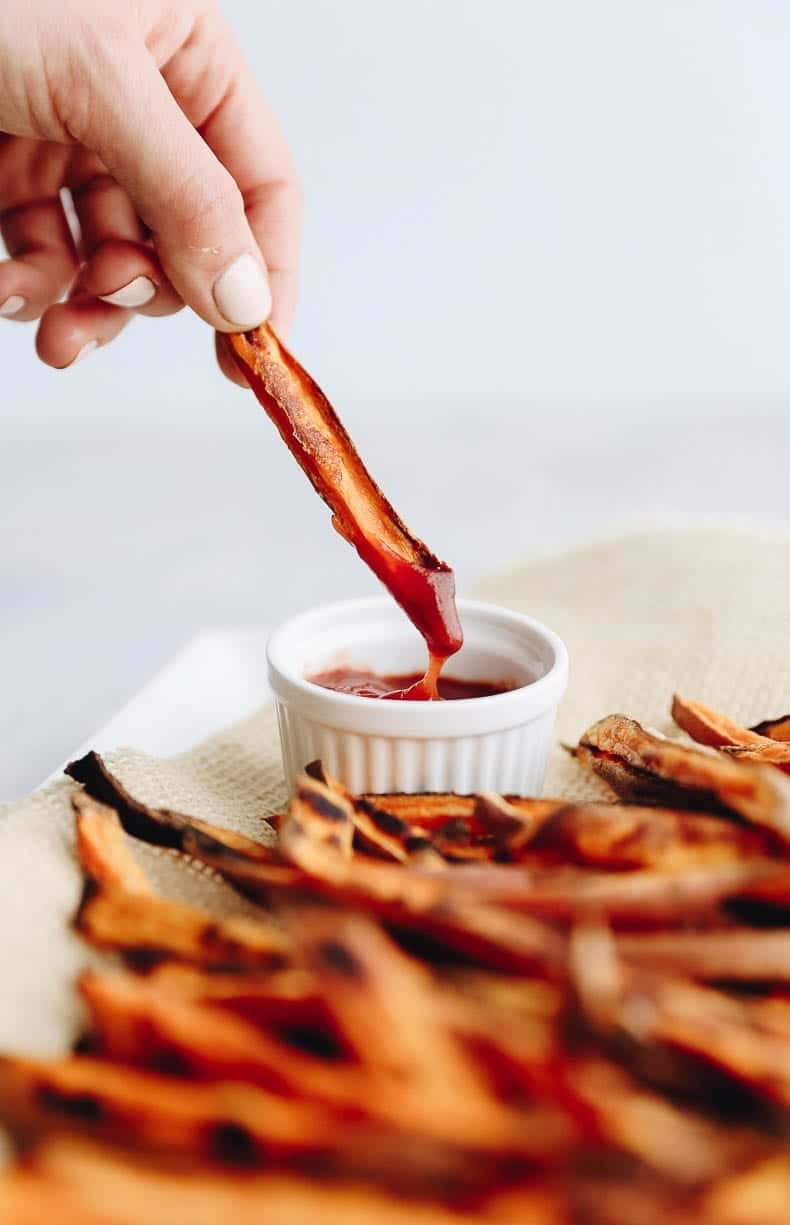 Crispy Baked Sweet Potato Fries – The Comfort of Cooking