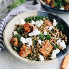 Warm Lentil and Sweet Potato Salad-image
