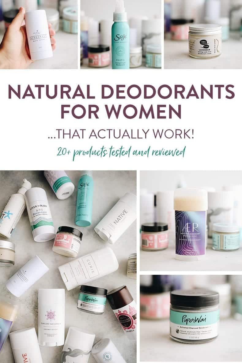 The Best Natural Deodorants Women [That Work!] - The Healthy Maven