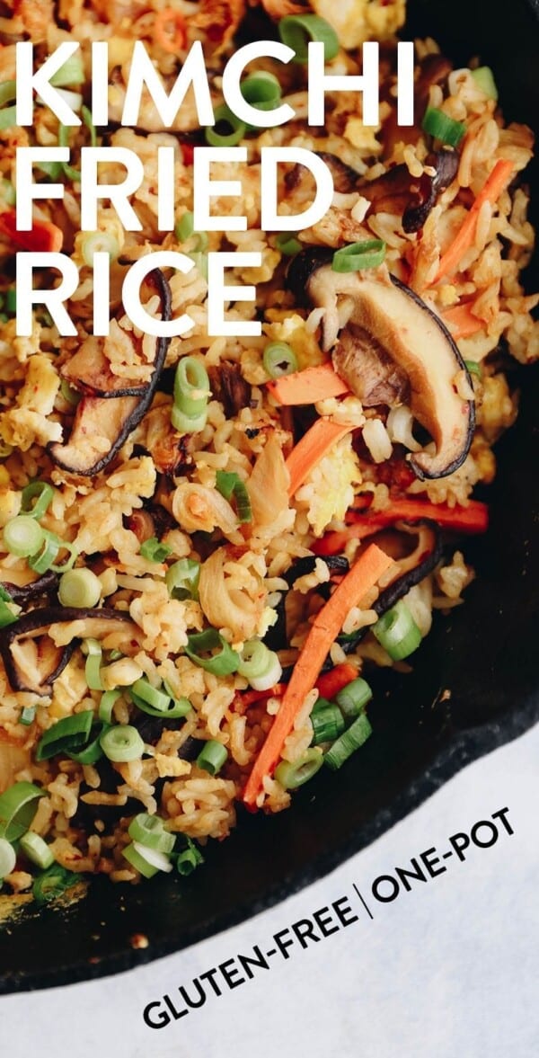 Healthy Kimchi Fried Rice - The Healthy Maven