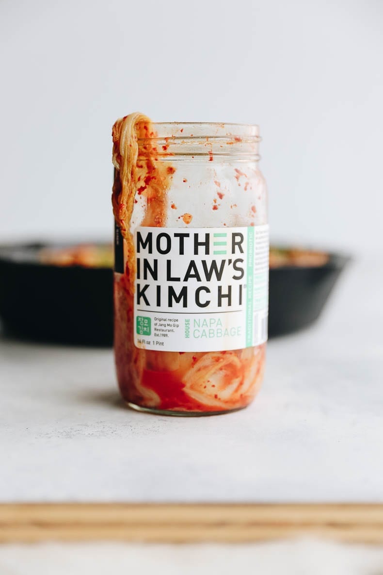Mother-in-law's kimchi. Our favorite Kimchi for this healthy kimchi fried rice!