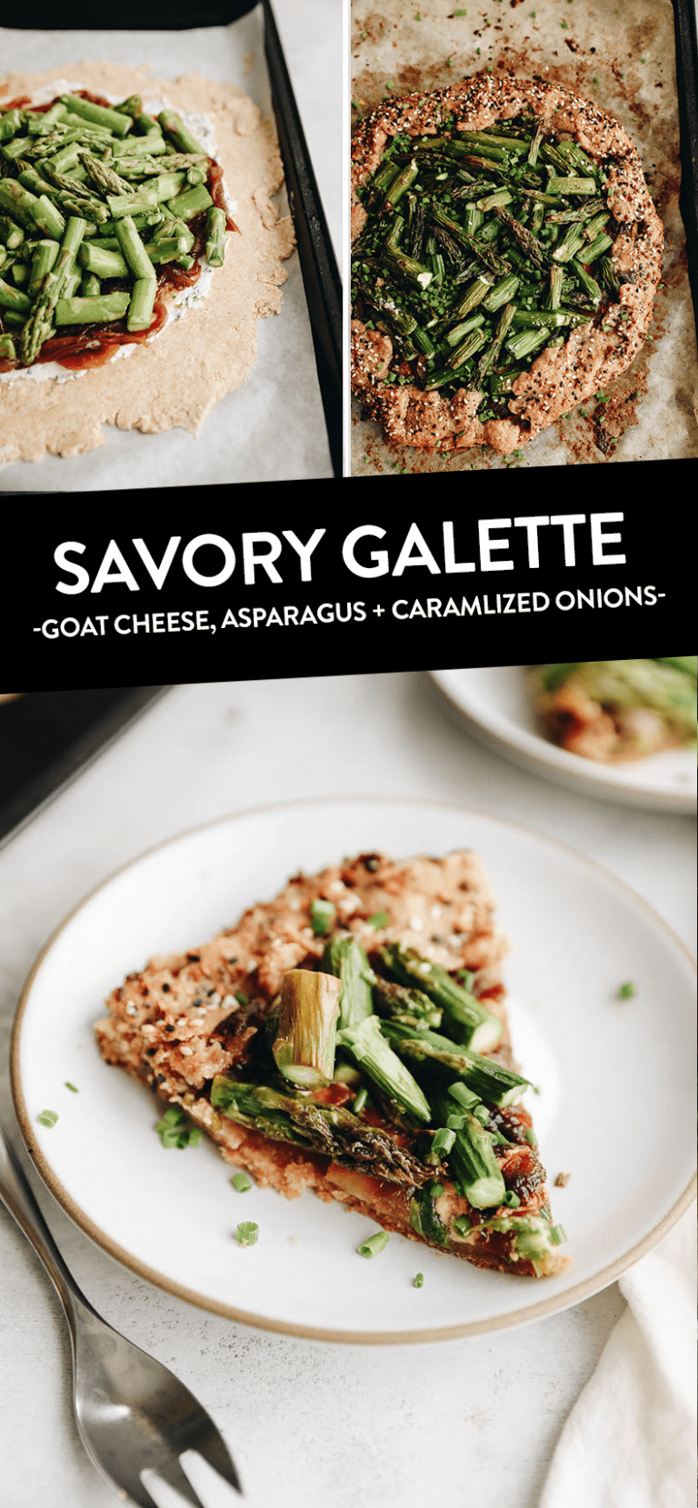 Savory Galette with Goat Cheese and Asparagus The Healthy Maven