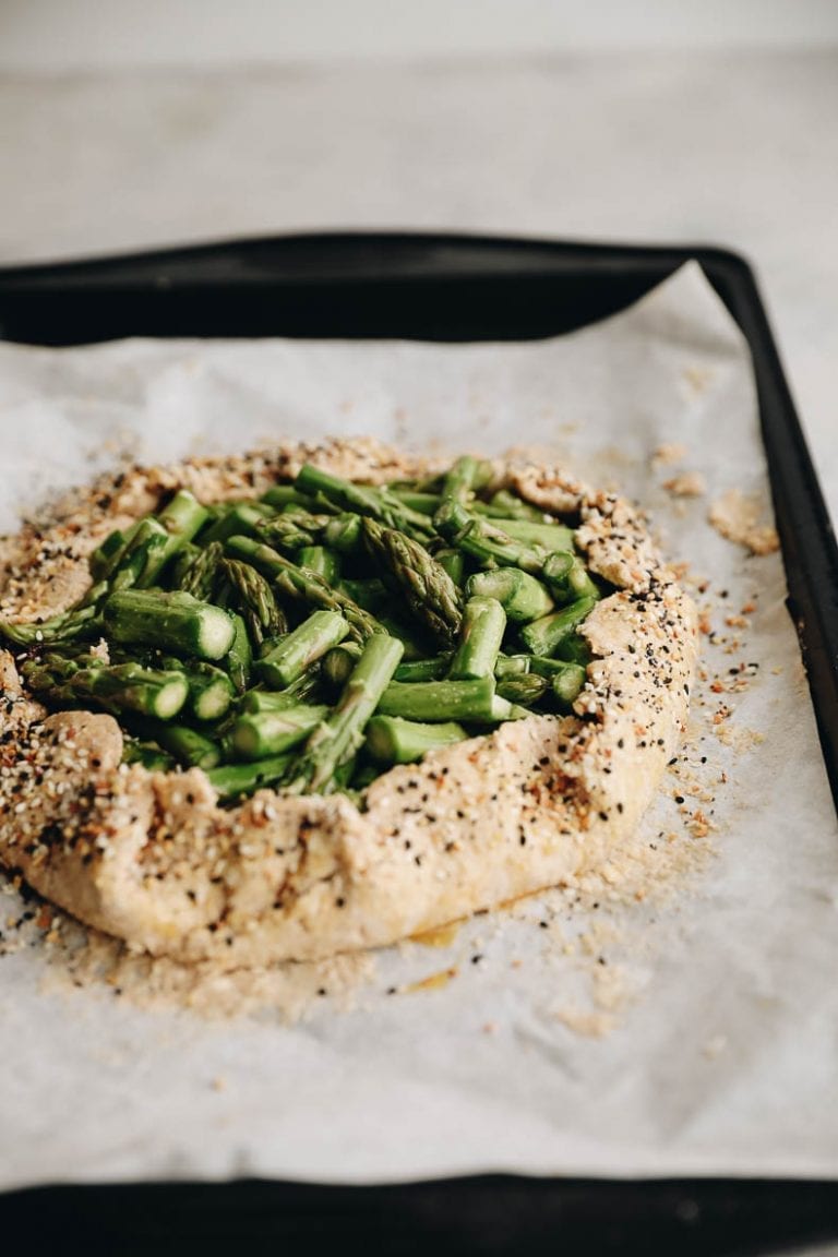 Savory Galette with Goat Cheese and Asparagus The Healthy Maven