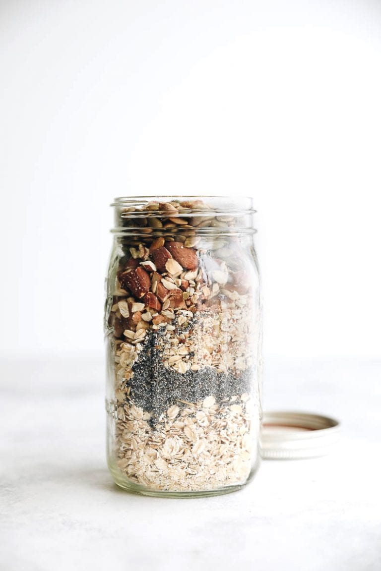 Build your own muesli recipe - perfect for quick weekday morning breakfasts!