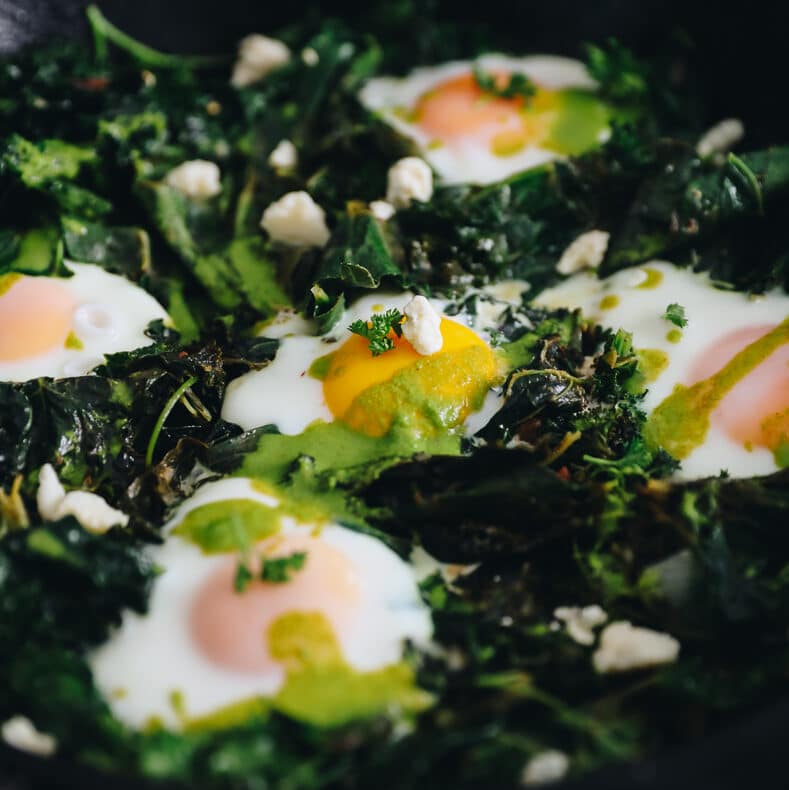 The Best Green Shakshuka