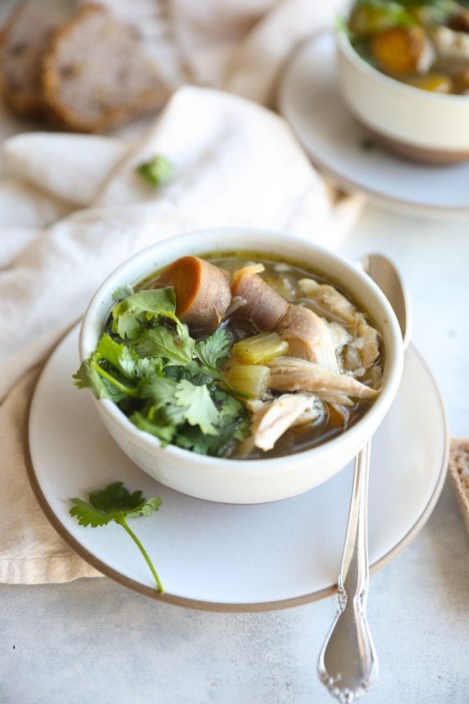 Day After Thanksgiving Soup [Turkey Carcass Soup]