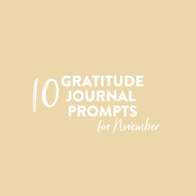 gratitude journaling prompts