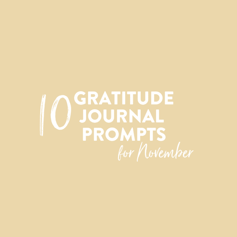 gratitude journaling prompts
