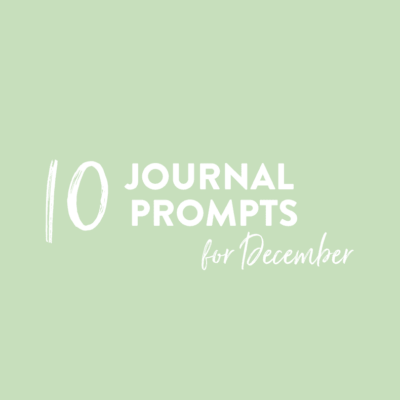 journal prompts for december
