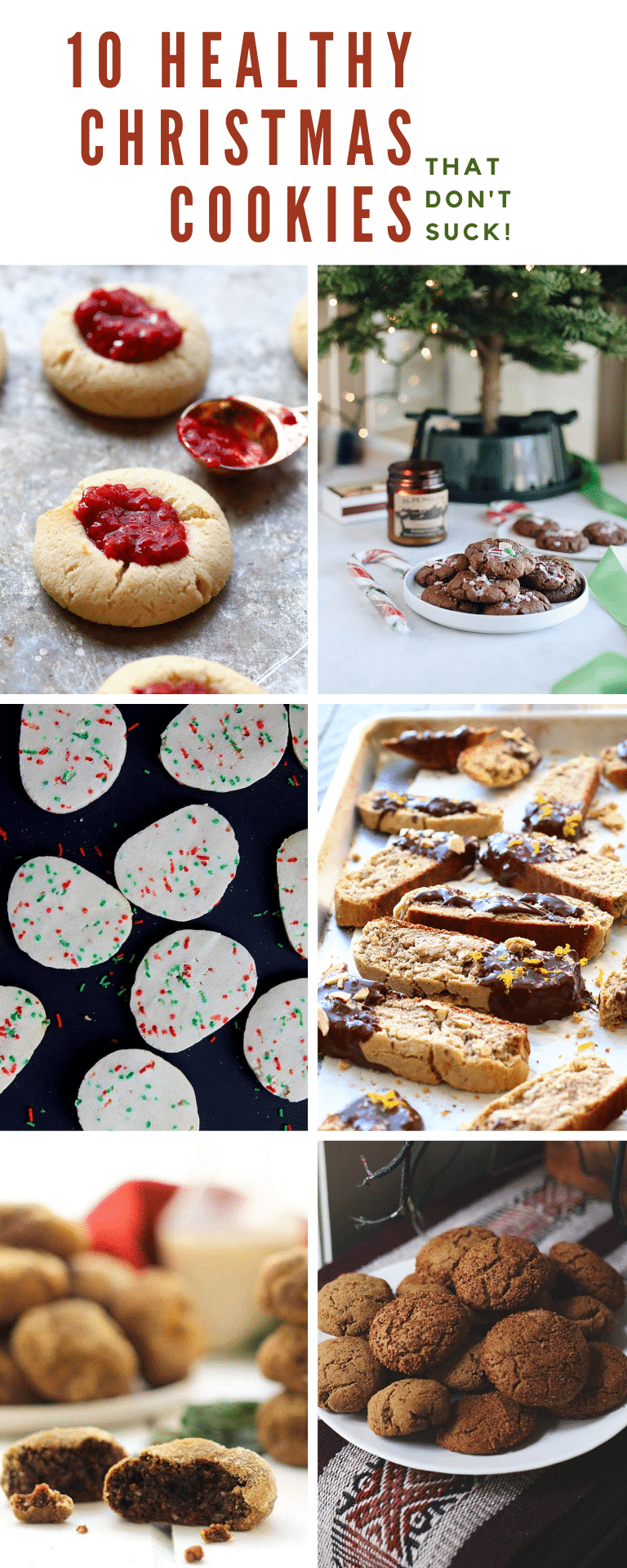 10 Healthy Christmas Cookies That Don T Suck The Healthy Maven It makes for a quick recipe that is just as delicious. 10 healthy christmas cookies that don