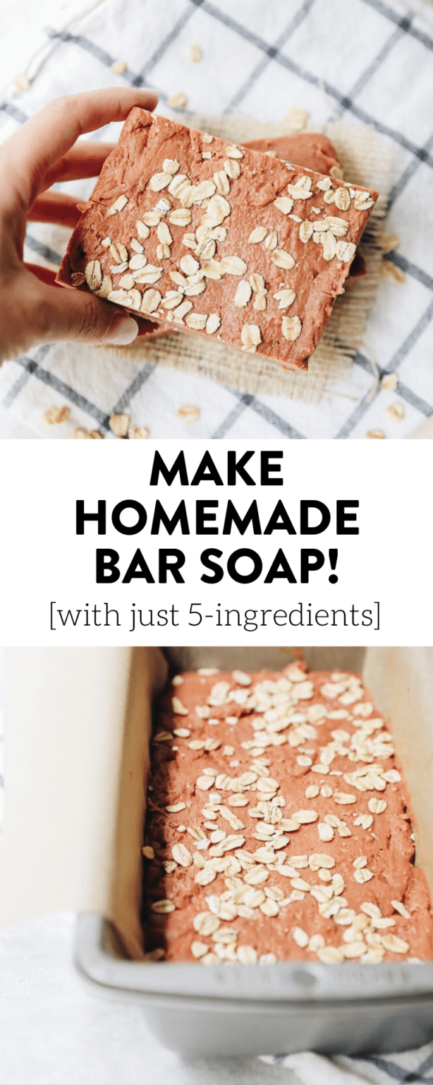 How to Make Homemade Bar Soap [Sensitive Skin] The Healthy Maven