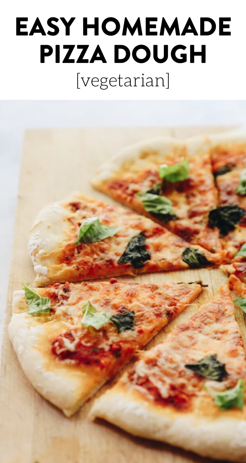 Easy Pizza Crust Recipe for Beginners The Healthy Maven