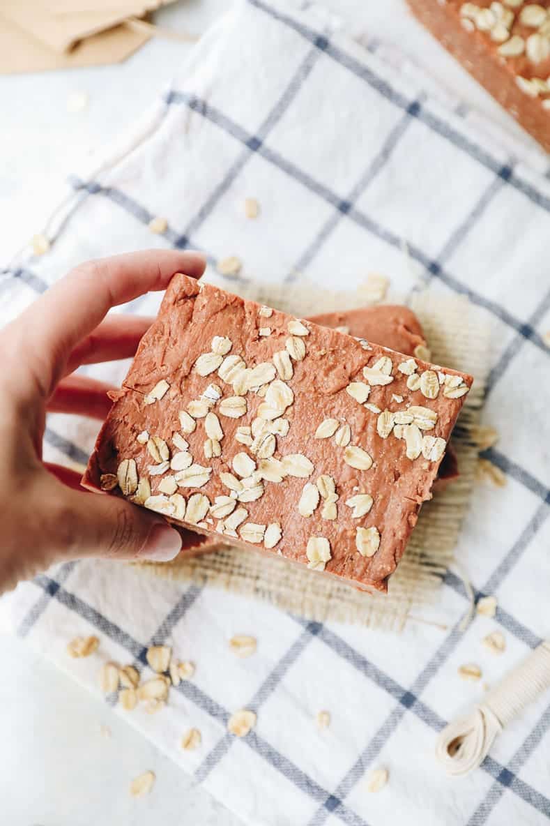 Melt and Pour Honey Oatmeal Soap Recipe With Pink Clay