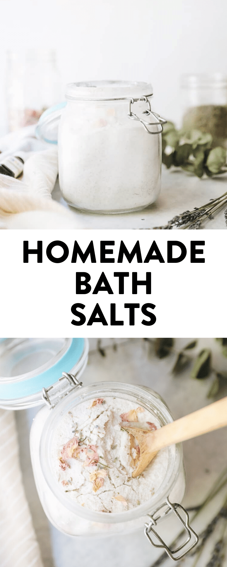 Soothing Floral Bath Salt Tutorial - Teach Soap