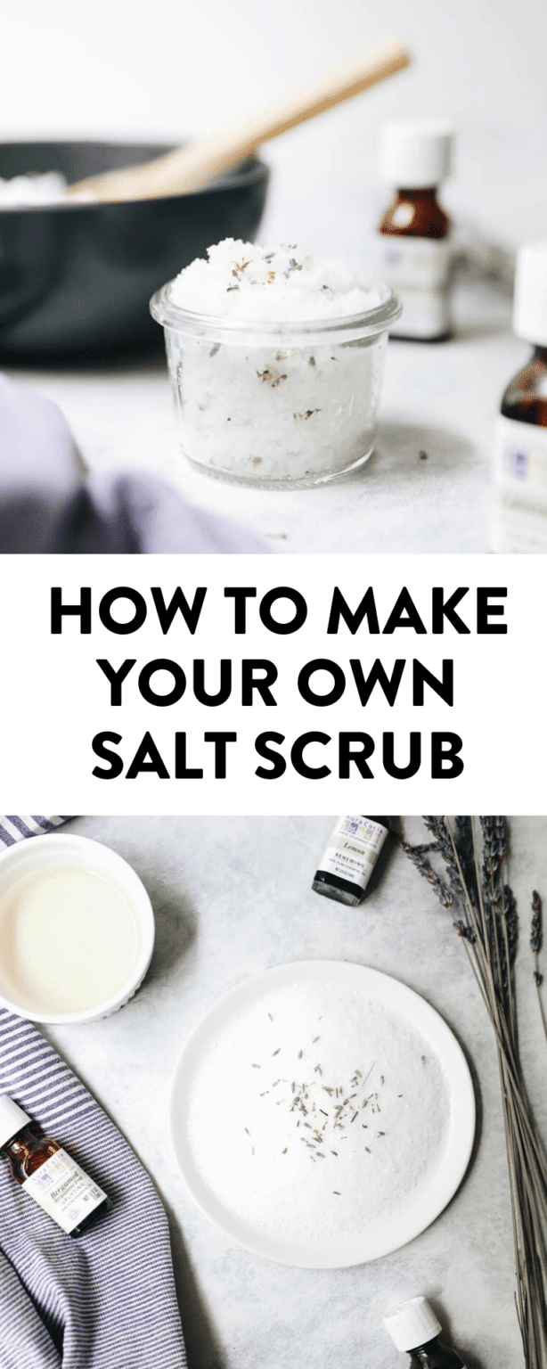 How to Make Salt Scrub Recipe [Body Detox] The Healthy Maven