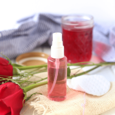 How To Make Rose Water [2 Ingredients] - The Healthy Maven