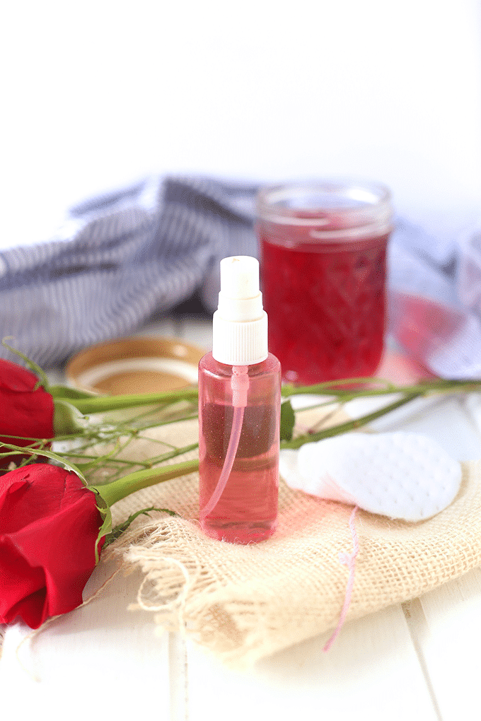 How To Make Homemade Rose Water 2 Ingredients The Healthy Maven - Diy Rose Water Toner