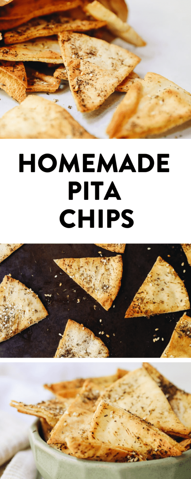 BEST Baked Pita Chips [How To] The Healthy Maven