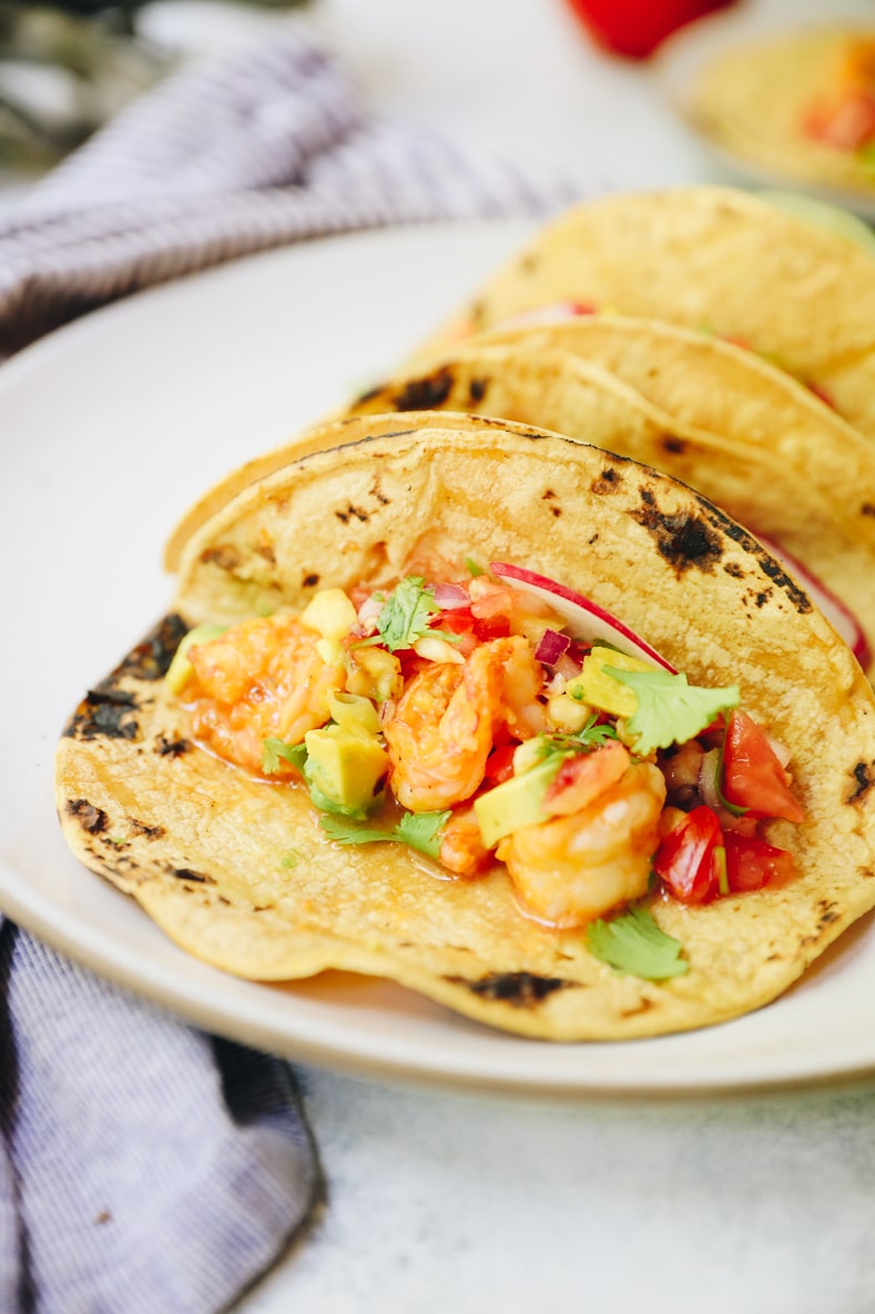 Firecracker Shrimp Tacos with Pineapple Salsa - The ...