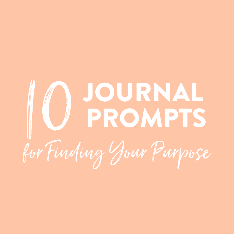 Journal Prompts for August + Finding Your Purpose Journal Prompts for August + Finding Your Purpose