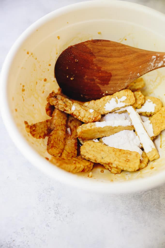 Crispy Tempeh Bowls with Spicy Turmeric Rice The Healthy Maven