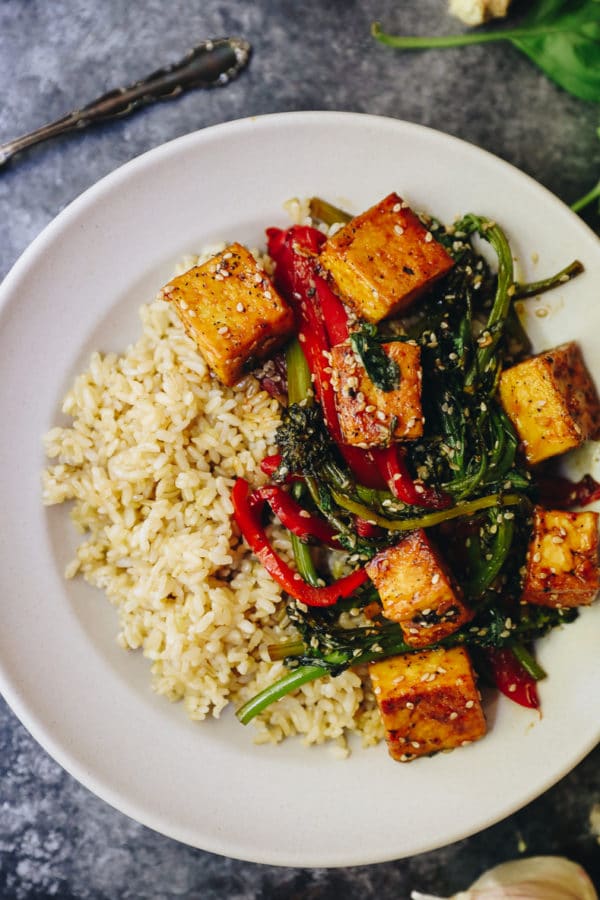 Thai Basil Tofu Recipe [Vegetarian-friendly] - The Healthy Maven