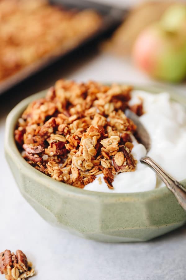 Apple Cinnamon Granola The Healthy Maven