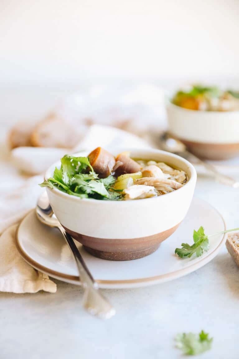 DayAfter Thanksgiving Soup [Turkey Carcass Soup] The Healthy Maven