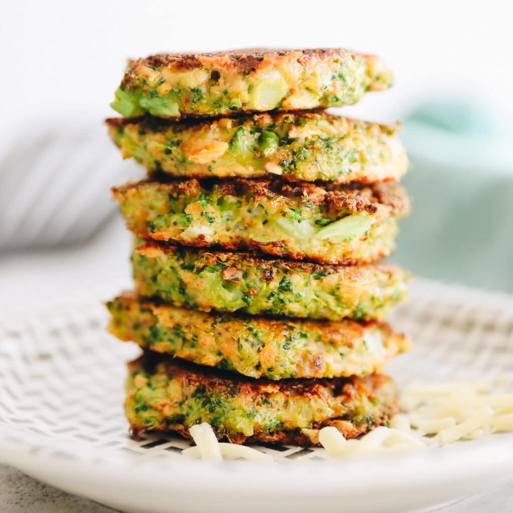 Broccoli Cheddar Fritters