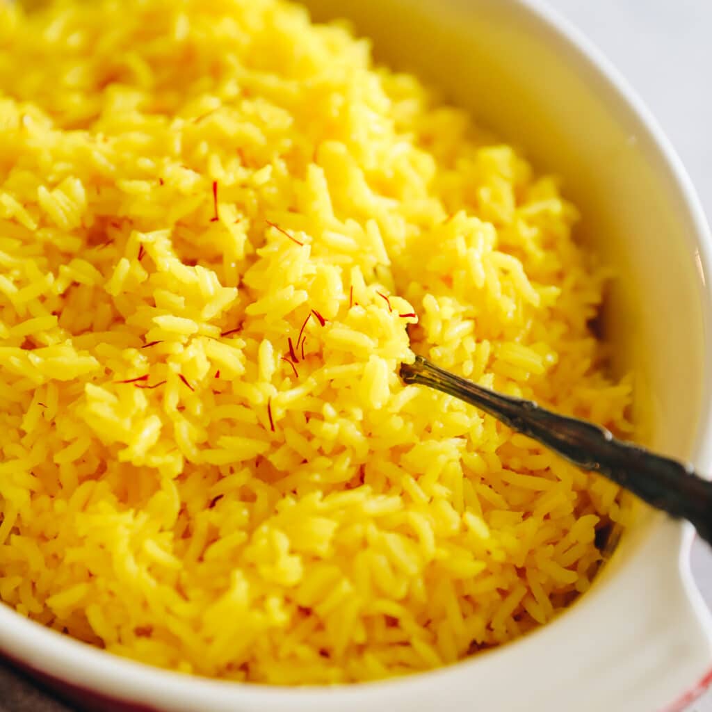 Easy Saffron Rice