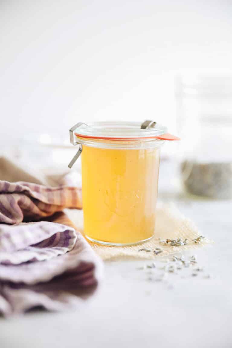 Easy Lavender Simple Syrup Recipe The Healthy Maven