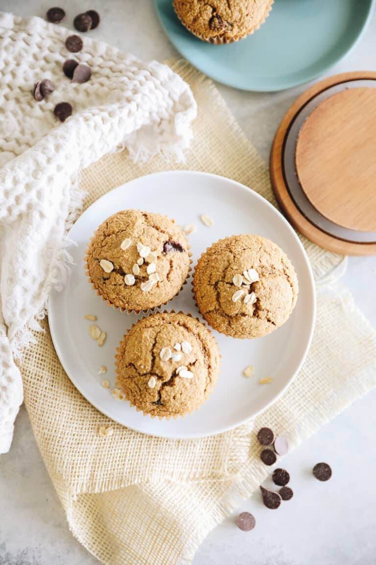 Oat Flour Muffins [Easy + Customizable] The Healthy Maven